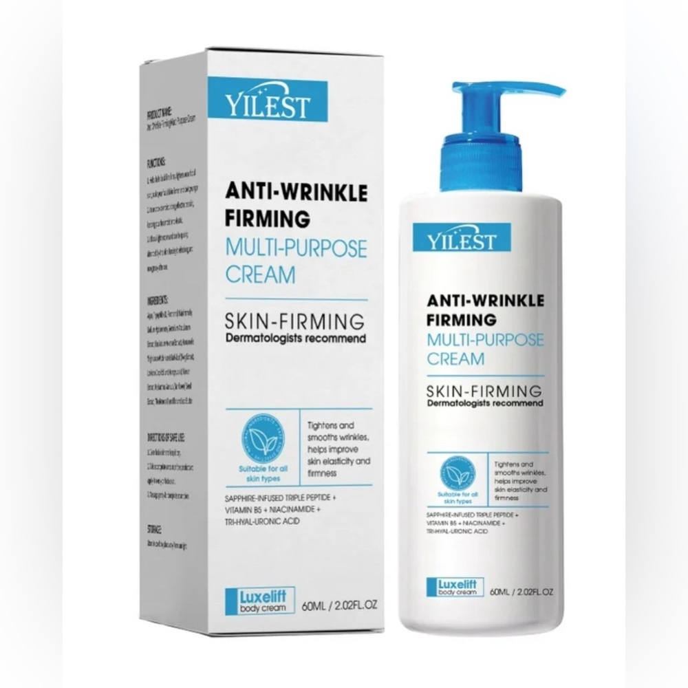 NIB Yilest Anti Wrinkle Firming Multi-Purpose Cream 2oz.